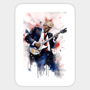 Donald Trump Shredding Sticker